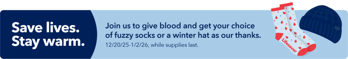 Save lives. Stay warm.