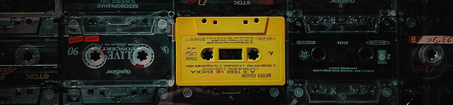 music cassettes